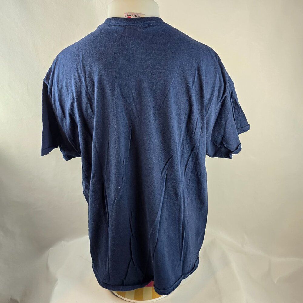 Legoland T Shirt Mens XL Blue Miniland USA Space Rocket Florida Graphic Tee - Picture 6 of 9